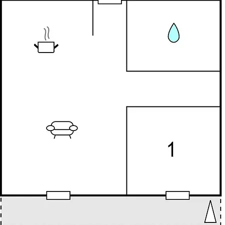 公寓 Cozy In With Wifi 戛纳